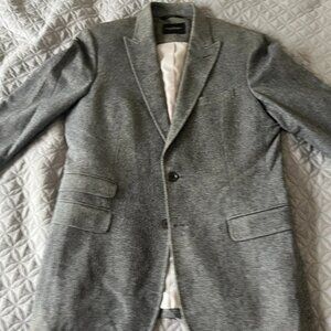 Banana Republic Gray Sport Coat 38R